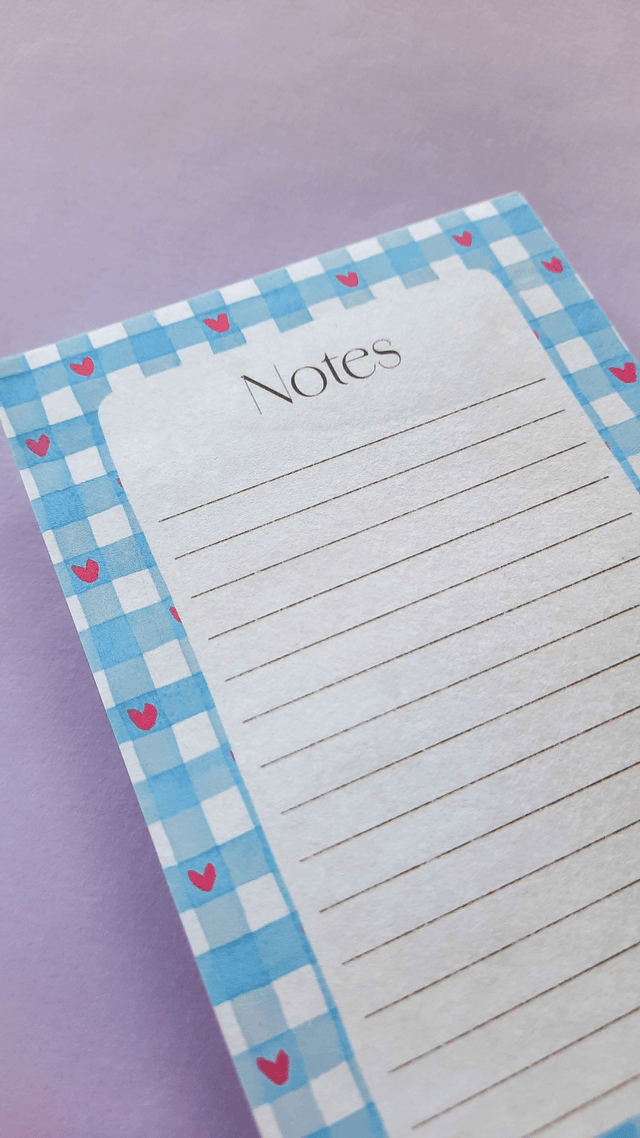 Bloc-note Vichy 