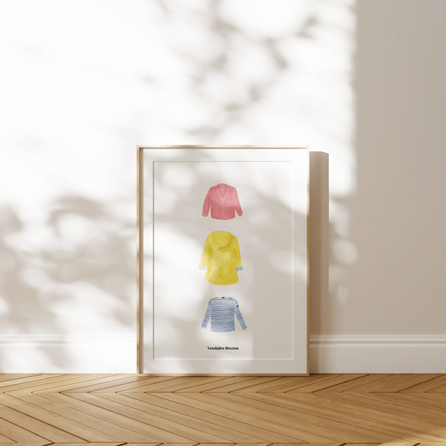 Affiche Vestiaire Breton