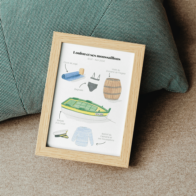 Vos souvenirs illustrés A5